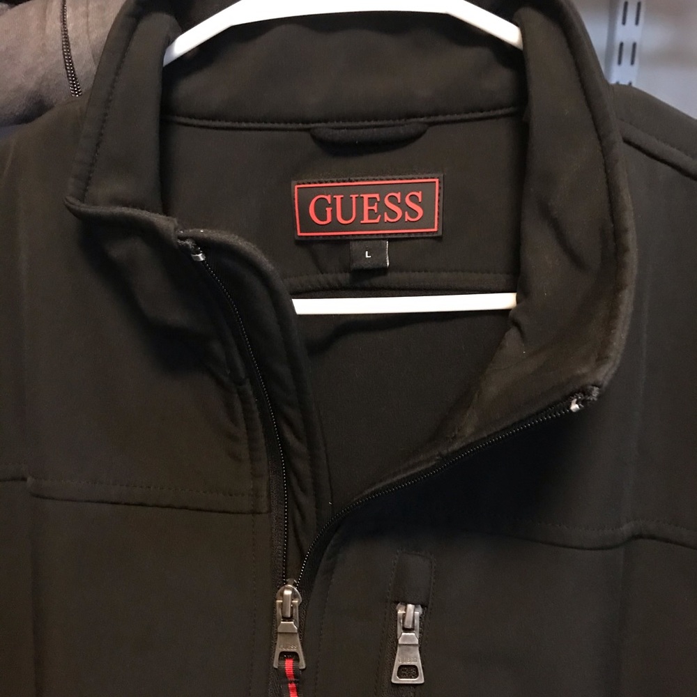 Authentic Guess soft shell Men’s jacket Large
